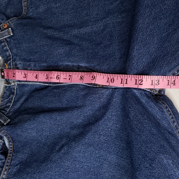 Vintage 90's Levi's Womens 552 Tapered Fit Boyfriend Cotton Jeans Size 16 Short - Picture 12 of 16